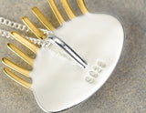Golden Eyelashes Pendant