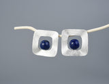 Freeform Square Stud Earring