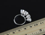Sterling Silver | Fish Bells Ring - Lotus Fun