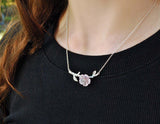 Flower in the Rain II Necklace - Lotus Fun