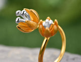 Fresh Blooming Flower Ring