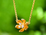 Fresh Blooming Flower Necklace