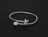 Lotus Whispers Bangle - Lotus Fun