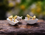 My Little Garden Earring Stud - Lotus Fun