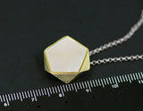 Pentagon Geometric Pendant