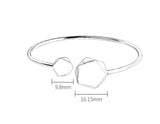 Pentagon Geometric Bangle