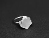 Geometric Angles Ring - Lotus Fun