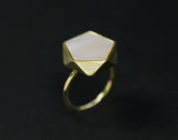 Geometric Angles Ring - Lotus Fun