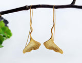 Gingko Leaf Earring - Lotus Fun