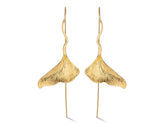 Gingko Leaf Earring - Lotus Fun