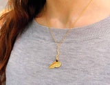Gingko Leaf Pendant - Lotus Fun