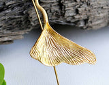 Gingko Leaf Earring - Lotus Fun