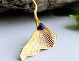 Gingko Leaf Pendant - Lotus Fun
