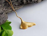Gingko Leaf Pendant - Lotus Fun