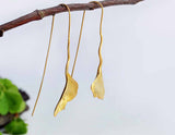 Gingko Leaf Earring - Lotus Fun