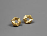 Hexagon Stud Earring