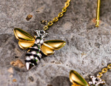 Honeybee Dangle Earring