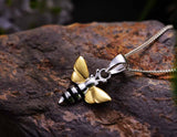 Honeybee Pendant - Lotus Fun