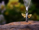 Honeybee Pendant - Lotus Fun