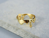 Dripping Honey & Bee Ring