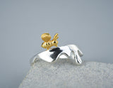 Dripping Honey & Bee Ring