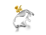 Dripping Honey & Bee Ring