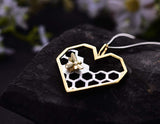 Honeycomb Pendant - Lotus Fun