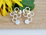 Honeycomb Earring - Lotus Fun