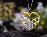 Honeycomb Pendant - Lotus Fun