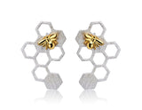 Honeycomb Earring - Lotus Fun