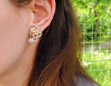 Honeycomb Earring - Lotus Fun