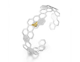 Honeycomb Bangle - Lotus Fun