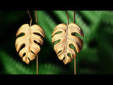 Monstera Leaves Earring
