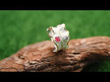 Peony Leaf Ring