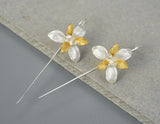Iris Flower Earring