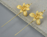 Iris Flower Earring
