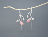 Jasmine Flower Pink Earring