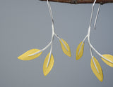 Golden Leaves Earring