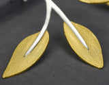 Golden Leaves Earring