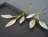 Golden Leaves Earring