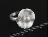 Pearl Lotus Leaf Ring - Lotus Fun
