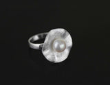 Pearl Lotus Leaf Ring - Lotus Fun