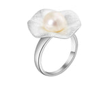 Pearl Lotus Leaf Ring - Lotus Fun