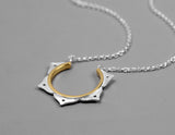 Lotus Flower Minimalist Necklace