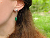 Lotus Agate Earring - Lotus Fun