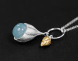 Aquamarine Lotus Bracelet - Lotus Fun