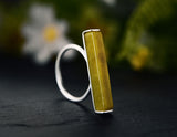 Serpentine Bar Ring - Lotus Fun