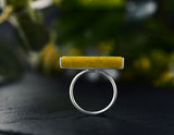 Serpentine Bar Ring - Lotus Fun