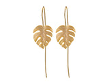 Monstera Leaves Earring - Lotus Fun