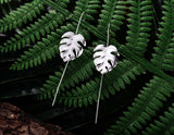 Monstera Leaves Earring - Lotus Fun